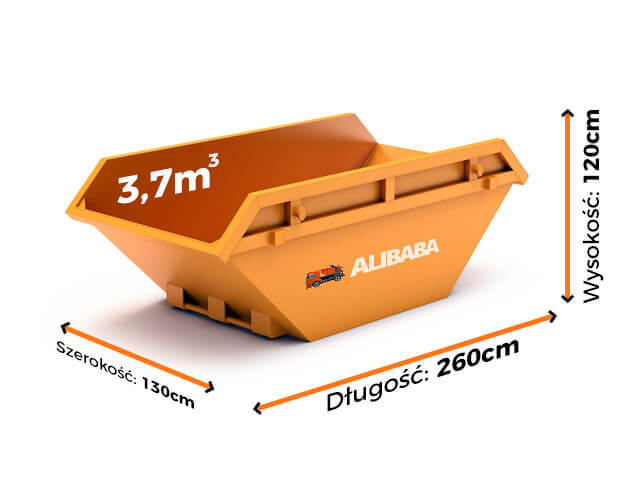 Kontener 3,7m3
